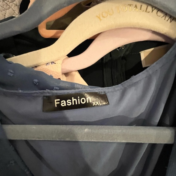 Amazon Blue Midi Dress - Picture 2 of 2